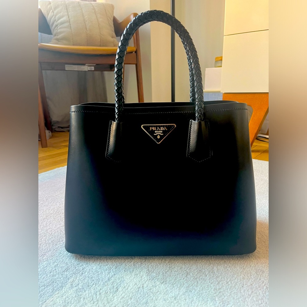 Prada NWOT City Calf Nero Bag